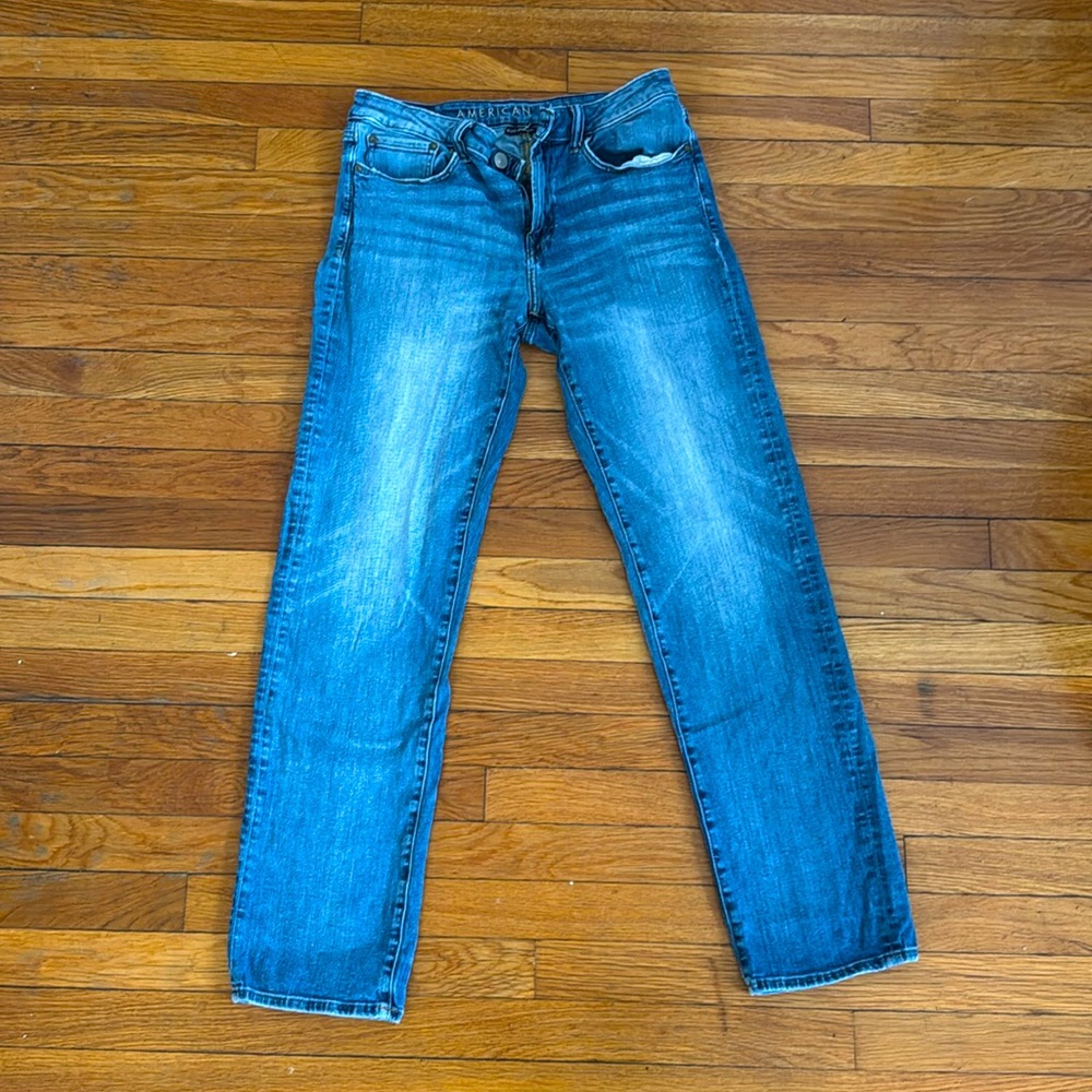 American Eagle Men’s Original Straight Flex Jeans - 32x34